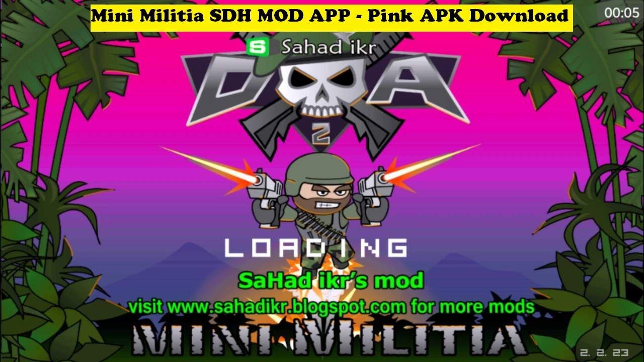 Mini Militia Mod Apk Unlimited Health Ventuneac